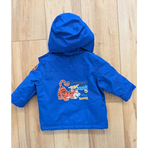 Vintage Y2K Disney Tigger Blue Winter Jacket - Picture 2 of 6